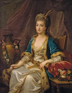 Portrait of a Seated Woman Dressed 