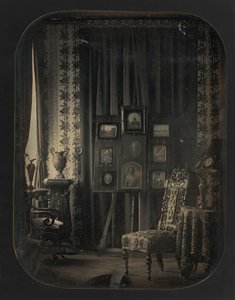 The Salon of Baron Gros, 1850-57 by Jean Baptiste Louis Gros