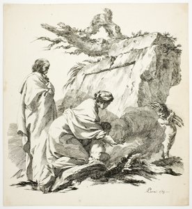 The Flight into Egypt by Jean Baptiste Marie Pierre