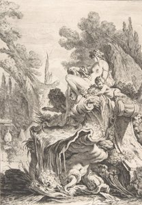 The Seated Nymph (detail)