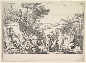The Village Festival, ca. 1735-40 by Jean Baptiste Marie Pierre