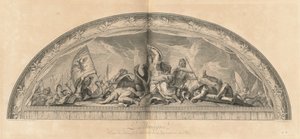 Germany, Center of the Salon of War next to the King