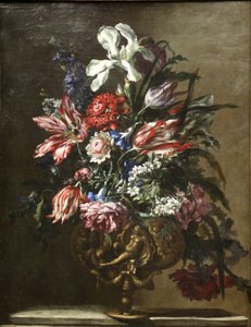 Flowers in a Vase by Jean Baptiste Monnoyer