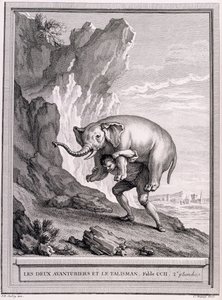 The Two Adventurers and the Talisman by Jean Baptiste Oudry