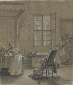 Ragotin in the Chest by Jean Baptiste Oudry