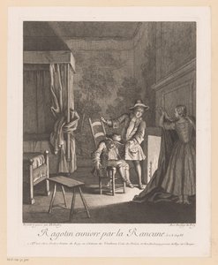 Ragotin Drunk on a Chair by the Fire (Scenes from the Roman Comique by Scarron) by Jean Baptiste Oudry