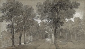 View of the Park at Arcueil by Jean Baptiste Oudry