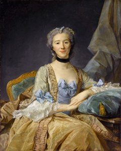 Madame de Sorquainville by Jean Baptiste Perronneau