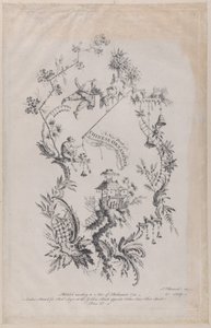 A New Book of Chinese Ornaments. Invented & Engraved by J. Pillement by Jean Baptiste Pillement