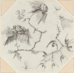 Fanciful Flowers and Bugs by Jean Baptiste Pillement