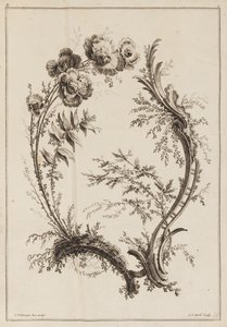 Flower Bough by Jean Baptiste Pillement