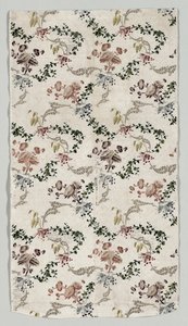 Length of Brocaded Silk, 1723-1774 by Jean Baptiste Pillement