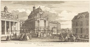 Particular View of the Chapel of the Chateau de Versailles