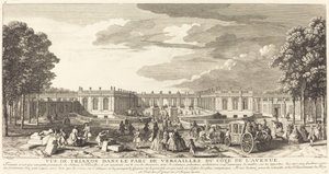 View of Trianon in the Park of Versailles from the Avenue Side