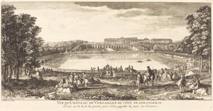 View of the Palace of Versailles from the Orangery Side