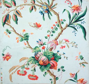 Floral Wallpaper Design by Jean Baptiste Réveillon
