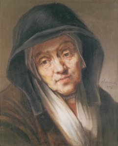Copy of a Portrait by Rembrandt of His Mother, 1776