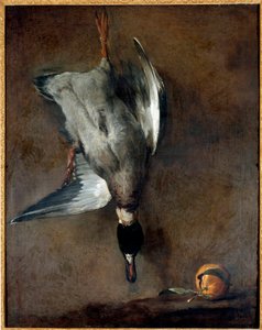 The Dead Duck by Jean Baptiste Simeon Chardin