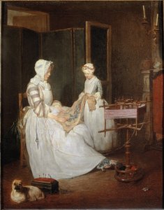 The Diligent Mother, c.1740