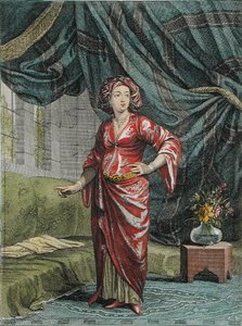 Greek Woman in her Apartment, plate 68 from 