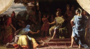 Alexander the Great Receiving the News of the Death by Immolation of the Gymnosophist Calanus