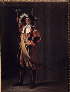 Switzerland of the Pontifical Guard by Jean Barbault