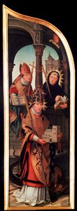 The Annunciation, Triptych, side panel, 1517