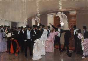 Altercation in the Corridors of the Opera
