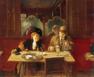 At the Cafe, Absinthe Drinkers