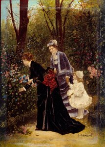 In the Garden by Jean Beraud