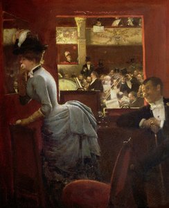 The Theatre Box at the Variety, 1883