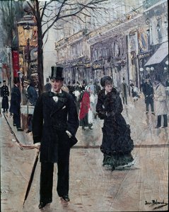 On the boulevard