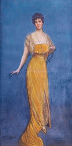 Portrait of Madame Blanche Vesnitch née Ulman, 1913 by Jean Beraud
