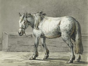 Standing Horse by Jean Bernard