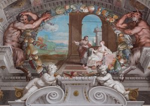 One of the Forty-One Panels with Scenes Narrating the Events of Bacchus by Jean Boulanger