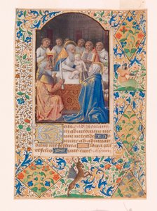 The Circumcision of Christ, from a Book of Hours by Jean Bourdichon