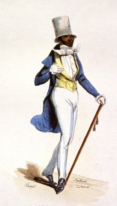 A mulatto in the French Antilles, c.1850 by Jean Charles (1800 79) Pauquet