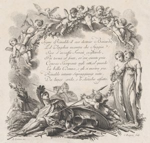 Vignette for the first chant of Roland Furieux by Jean Charles Baquoy