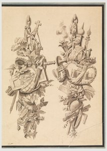 Design for Two Trophies