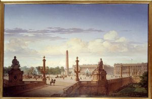 The Place de la Concorde Seen from the Terrace on the Waterfront
