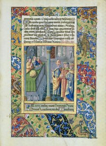 The Order of the Golden Fleece from the Hours of Louis d