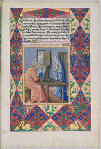 St. Luke Painting the Virgin Mary, from the Book of Hours of Louis dOrleans