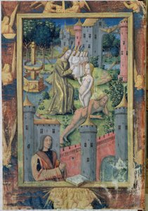 The Creation of Eve from Book of Hours of Louis of Orleans, 1490