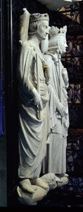 Effigies of Philippe III the Bold and Philippe IV the Fair