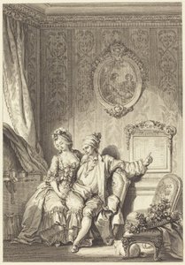 The Calendar of the Old Men by Jean Dambrun after Jean Honoré Fragonard