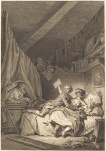 The Cobbler by Jean Dambrun after Jean Honoré Fragonard