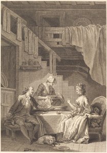 The Falcon by Jean Dambrun and Jean Baptiste Tilliard after Jean Honoré Fragonard