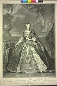 Archduchess Marie Josefa of Austria by Jean Daullé