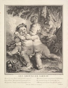 The Cheerful Cupids, 1750