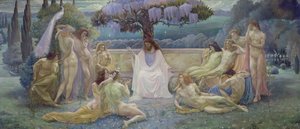 The School of Plato by Jean Delville